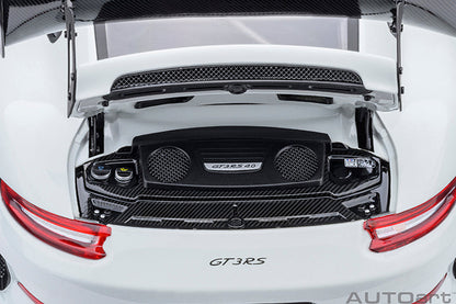 AUTOart 1:18 Porsche 911 (991.2) GT3 RS, Weissach Package White 78176