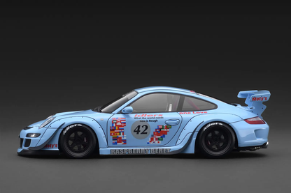 Ignition Model 1:18 Porsche RWB 997 Light Blue IG3958