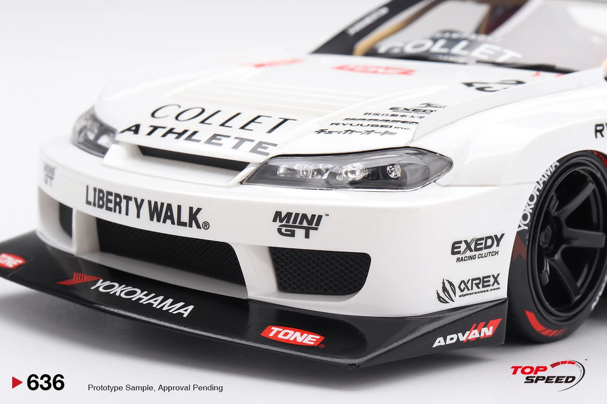 [Preorder] Topspeed 1:18 Nissan SILVIA (S15) LB-Super Silhouette ATHLETE TS0636