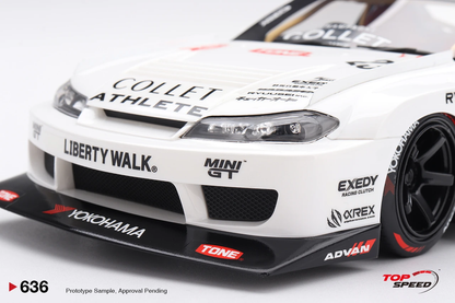 [Preorder] Topspeed 1:18 Nissan SILVIA (S15) LB-Super Silhouette ATHLETE TS0636