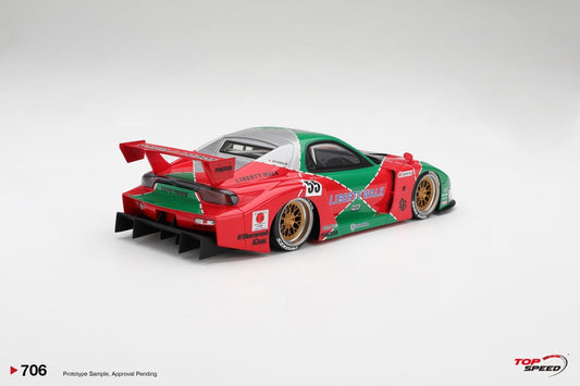 [Preorder] Topspeed 1:18 MAZDA RX-7 LB-Super Silhouette 787 TS0706