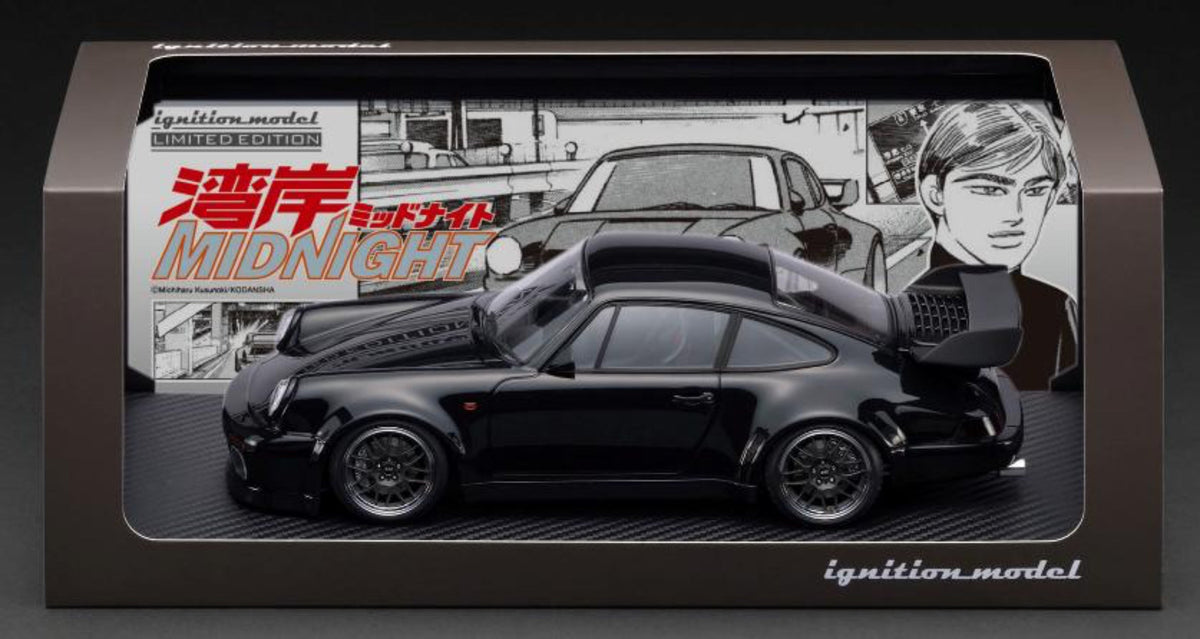 Ignition Model 1:18 Porsche Blackbird (964) Black MIDNIGHT IG3594