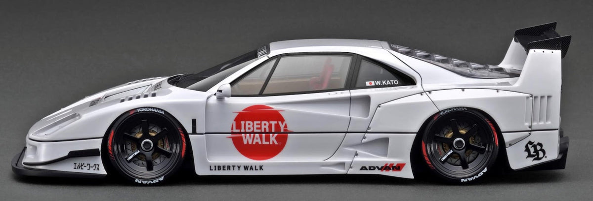 Ignition Model 1:18 LB-Works Ferrari F40 White IG3752