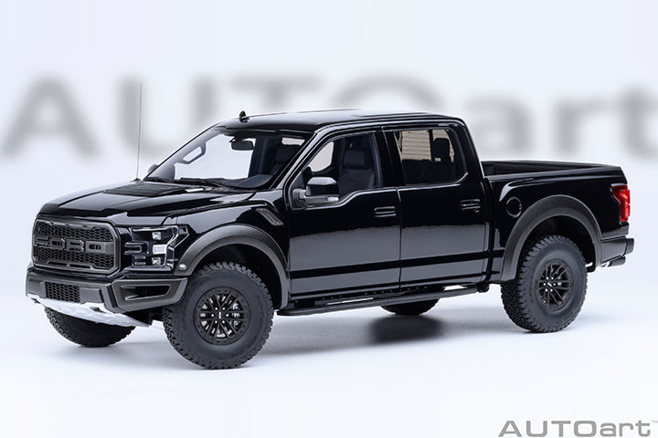AUTOart 1:18 Ford F-150 Raptor Supercrew 2019 Agate Black 72947