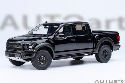AUTOart 1:18 Ford F-150 Raptor Supercrew 2019 Agate Black 72947