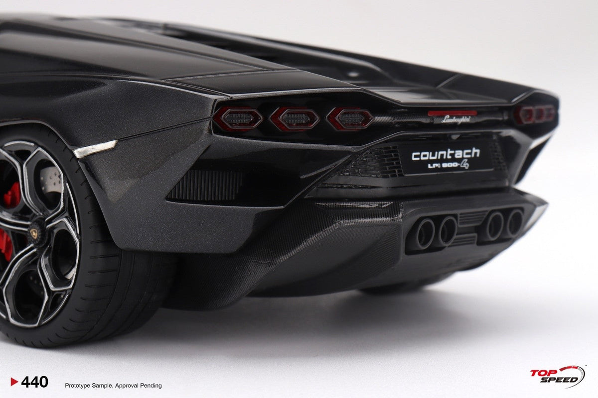 [Preorder] Topspeed 1:18 Lamborghini Countach LPI 800-4  Nero Maia TS0440