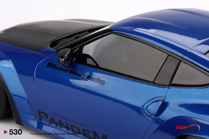 Topspeed 1:18 Nissan Z (RZ34) Pandem Seiran Blue TS0530