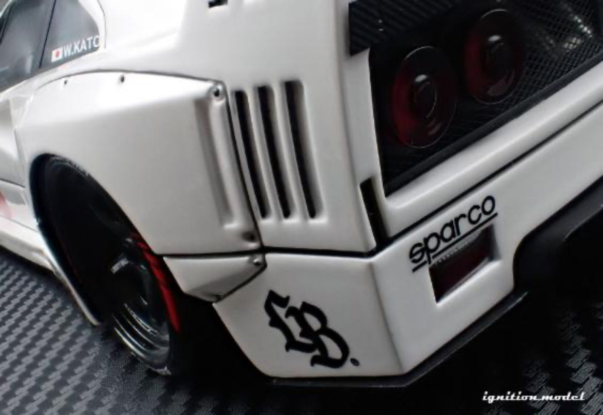 Ignition Model 1:18 LB-Works Ferrari F40 White IG3752