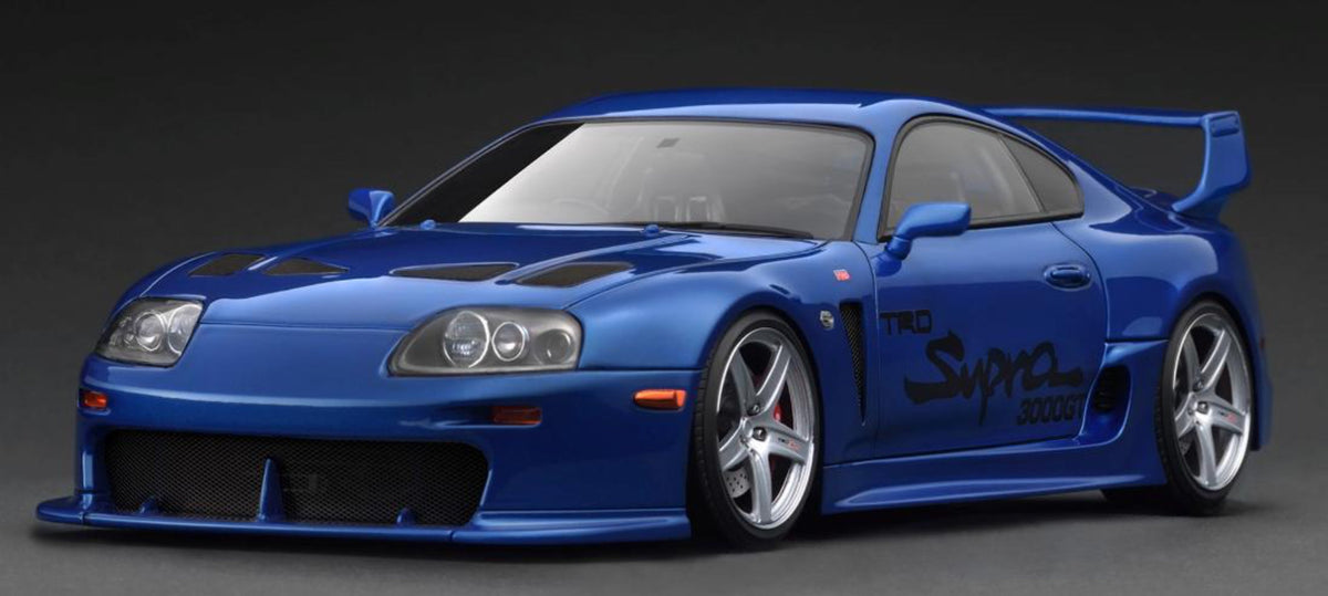 Ignition Model 1:18 Toyota Supra (A80) TRD 3000GT Blue IG3604