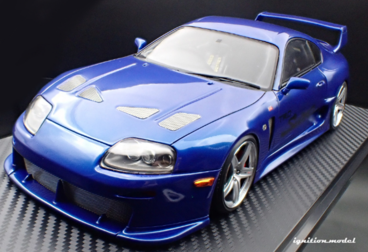 Ignition Model 1:18 Toyota Supra (A80) TRD 3000GT Blue IG3604