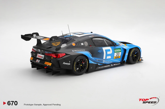 [Preorder] Topspeed 1:18 BMW M4 GT3 EVO #33 Schubert Motorsport 2025 DTM Zandvoort Race 1 Winner TS0670