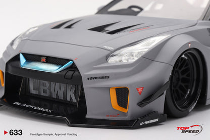 [Preorder] Topspeed 1:18 Nissan LB-Silhouette WORKS GT 35GT-RR Ver.1 Matt Grey TS0633