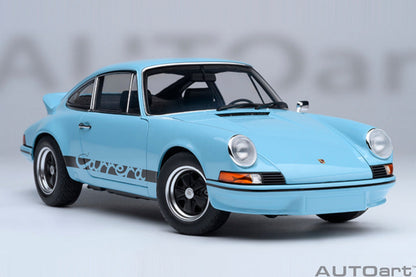 AUTOart 1:18 Porsche 911 Carrera 2.7 RS Gulf Blue/Black Stripes 78032