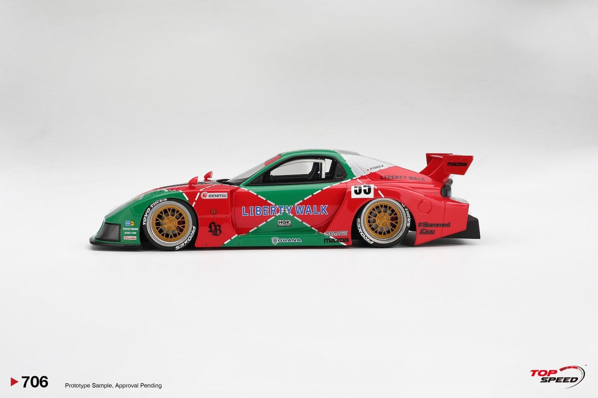 [Preorder] Topspeed 1:18 MAZDA RX-7 LB-Super Silhouette 787 TS0706