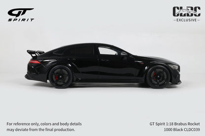 GT Spirit 1:18 BRABUS ROCKET 1000 BLACK CLDC039