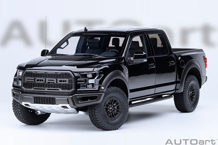 AUTOart 1:18 Ford F-150 Raptor Supercrew 2019 Agate Black 72947