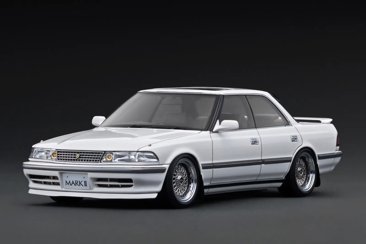 [Preorder] Ignition Model 1:18 TOYOTA MARKⅡ2.5 Grande LIMITED (GX81) White IG3853