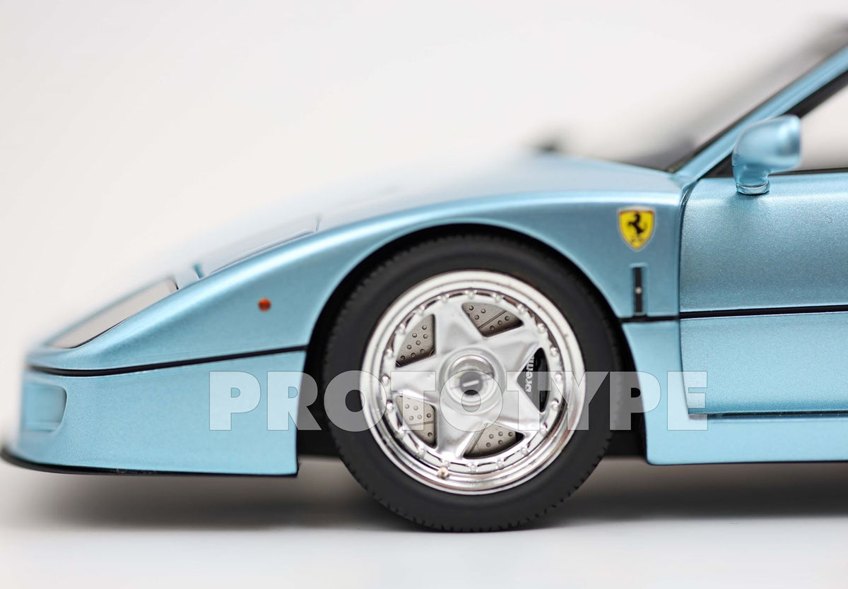 BBR 1:18 Ferrari F40 Hyperion Blue P18151I