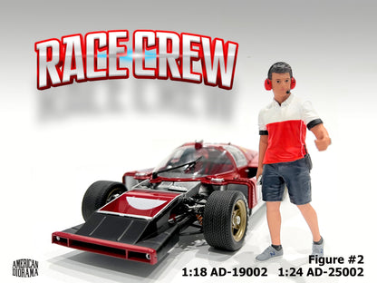 American Diorama 1:18 Race Crew (6 Versions)