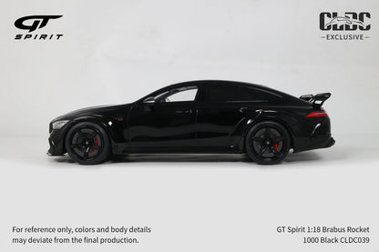 GT Spirit 1:18 BRABUS ROCKET 1000 BLACK CLDC039