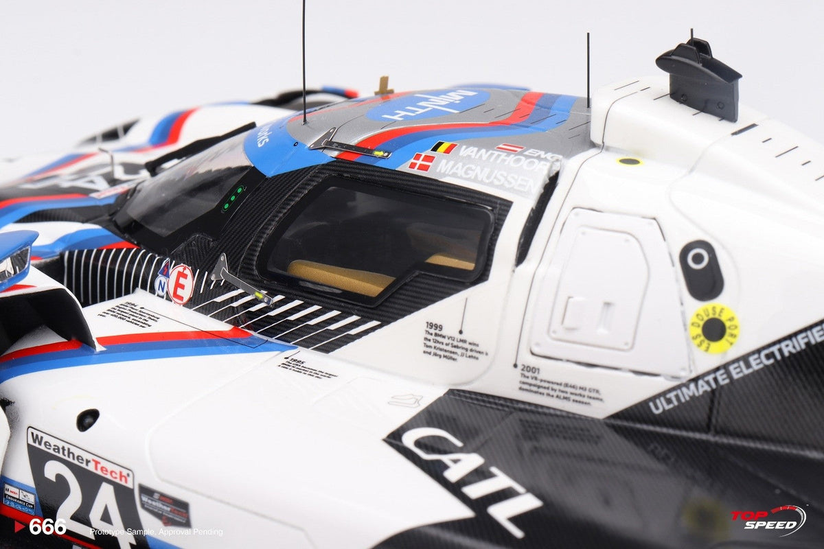 [Preorder] Topspeed 1:18 BMW M Hybrid V8 #24 BMW M Team RLL  2025 IMSA Sebring 12 Hrs TS0666