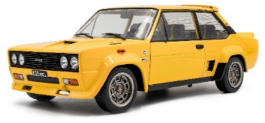 [Preorder] Solido 1:18 FIAT 131 ABARTH YELLOW 1980 S1806006