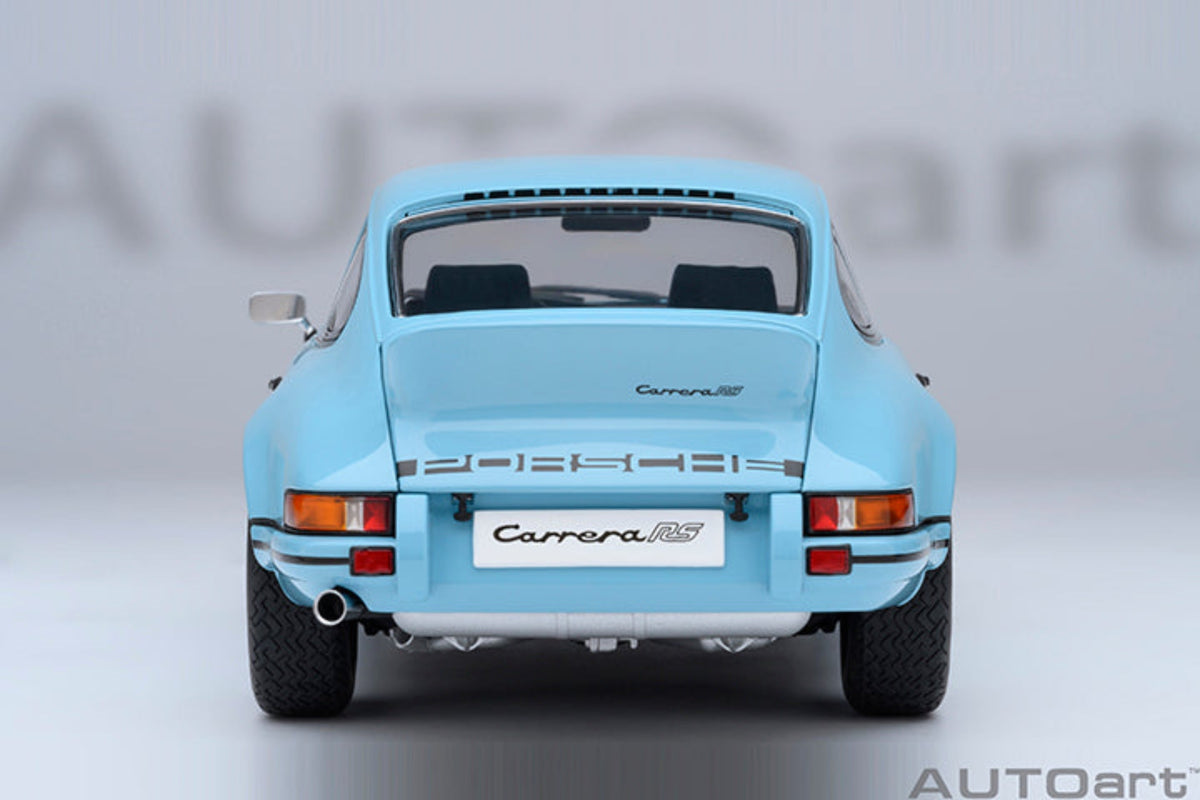 AUTOart 1:18 Porsche 911 Carrera 2.7 RS Gulf Blue/Black Stripes 78032
