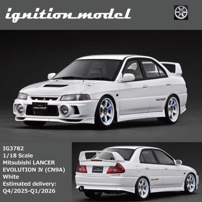 Ignition Model 1:18 Mitsubishi LANCER EVOLUTION Ⅳ (CN9A) White IG3782