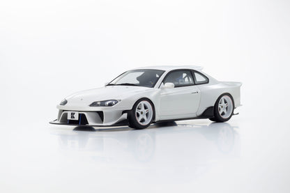 Kyosho 1:18 Nissan Silvia S15 Khyzyl Saleem (White) KSR18066W