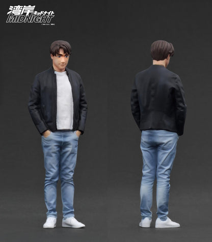 Ignition Model 1:18 NISSAN Fairlady Z (S30) Blue MIDNIGHT Devil's Z With Mr. Akio Asakura IG3591