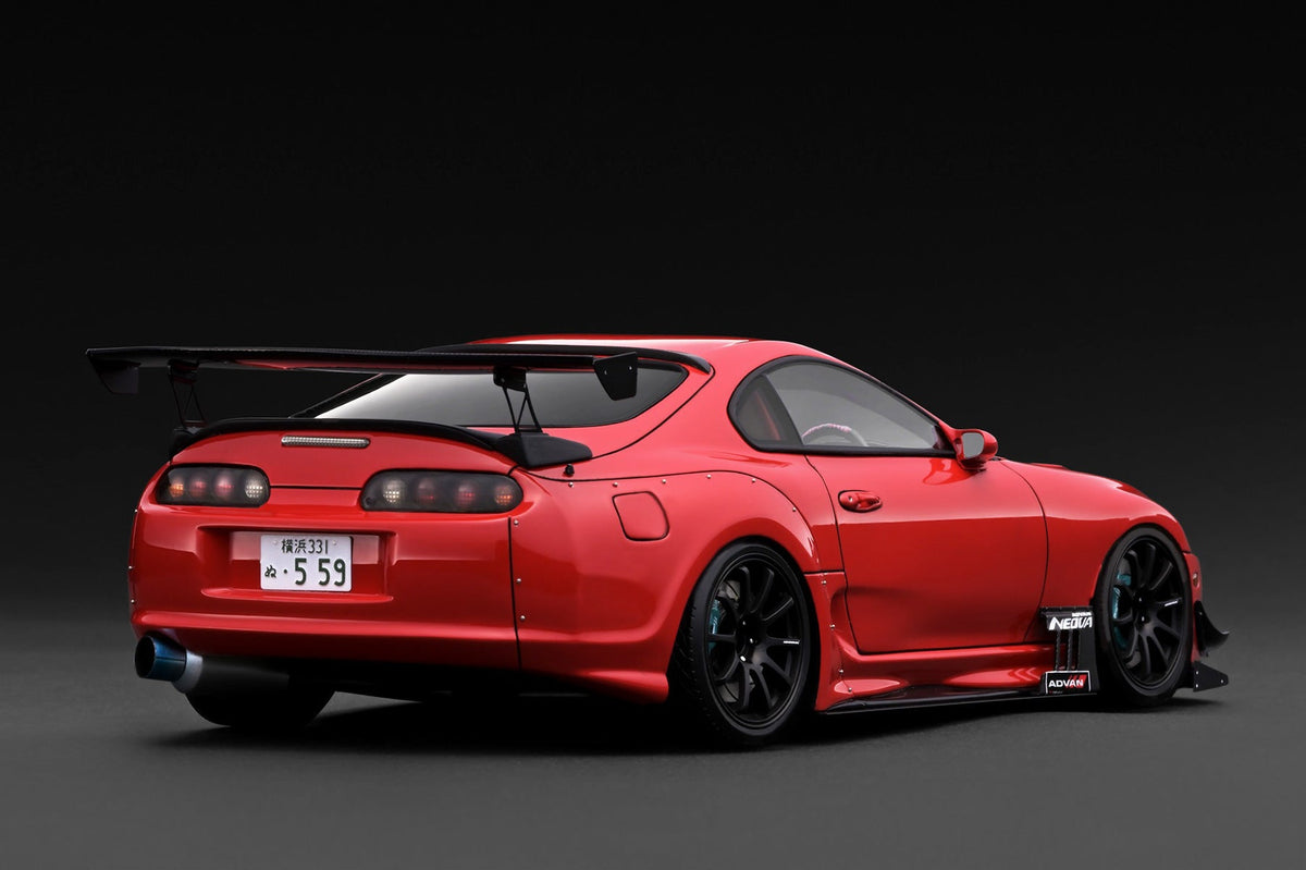 Ignition Model 1:18 Toyota Supra RZ (JZA80) ORIDO-STREET Ver. Red IG3885