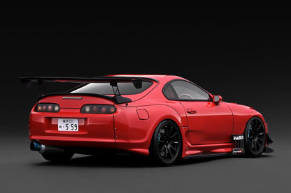 Ignition Model 1:18 Toyota Supra RZ (JZA80) ORIDO-STREET Ver. Red IG3885