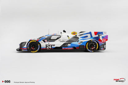 [Preorder] Topspeed 1:18 BMW M Hybrid V8 #24 BMW M Team RLL  2025 IMSA Sebring 12 Hrs TS0666