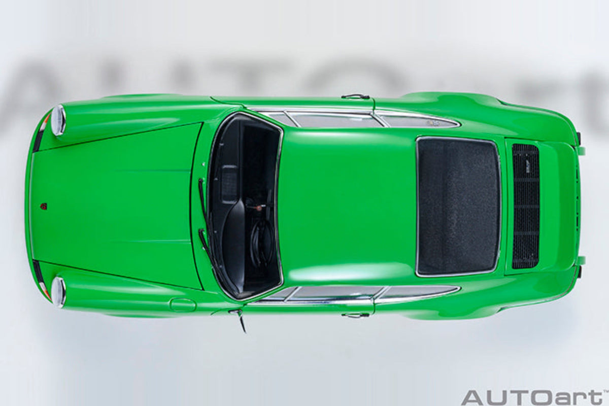 AUTOart 1:18 Porsche 911 Carrera 2.7 RS Viper Green/Black Stripes 78034