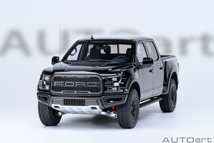 AUTOart 1:18 Ford F-150 Raptor Supercrew 2019 Agate Black 72947