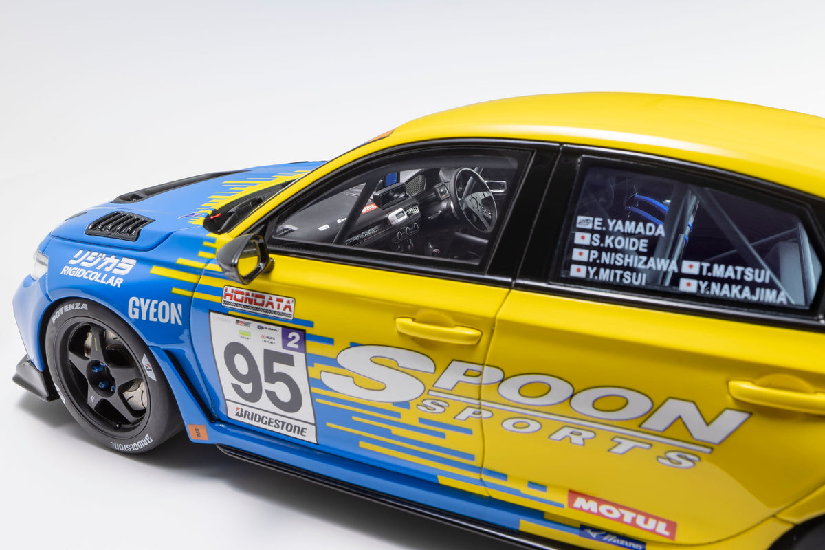 [Preorder] Kyosho 1:18 Honda Civic(FL5) SPOON #95 KSR18067Y