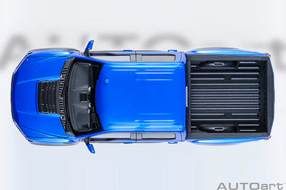 AUTOart 1:18 Ford F-150 Raptor Supercrew 2019 Velocity Blue 72949