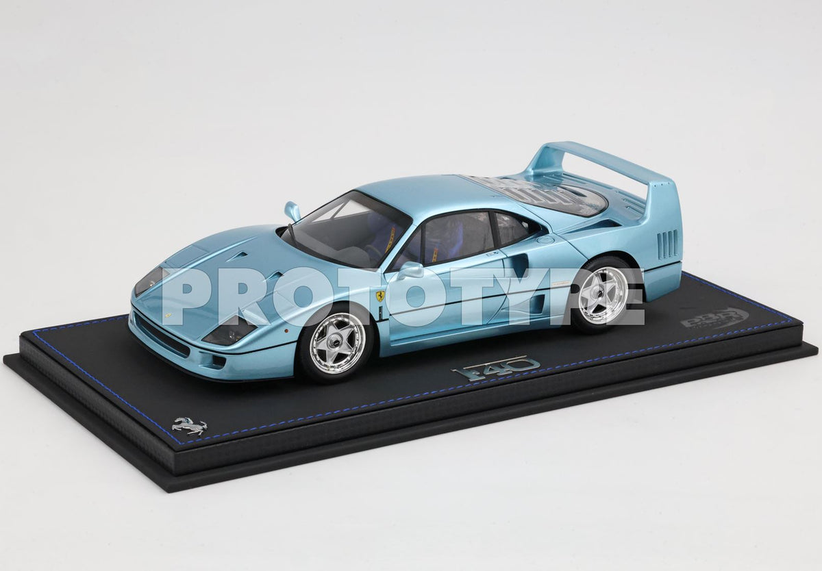 BBR 1:18 Ferrari F40 Hyperion Blue P18151I