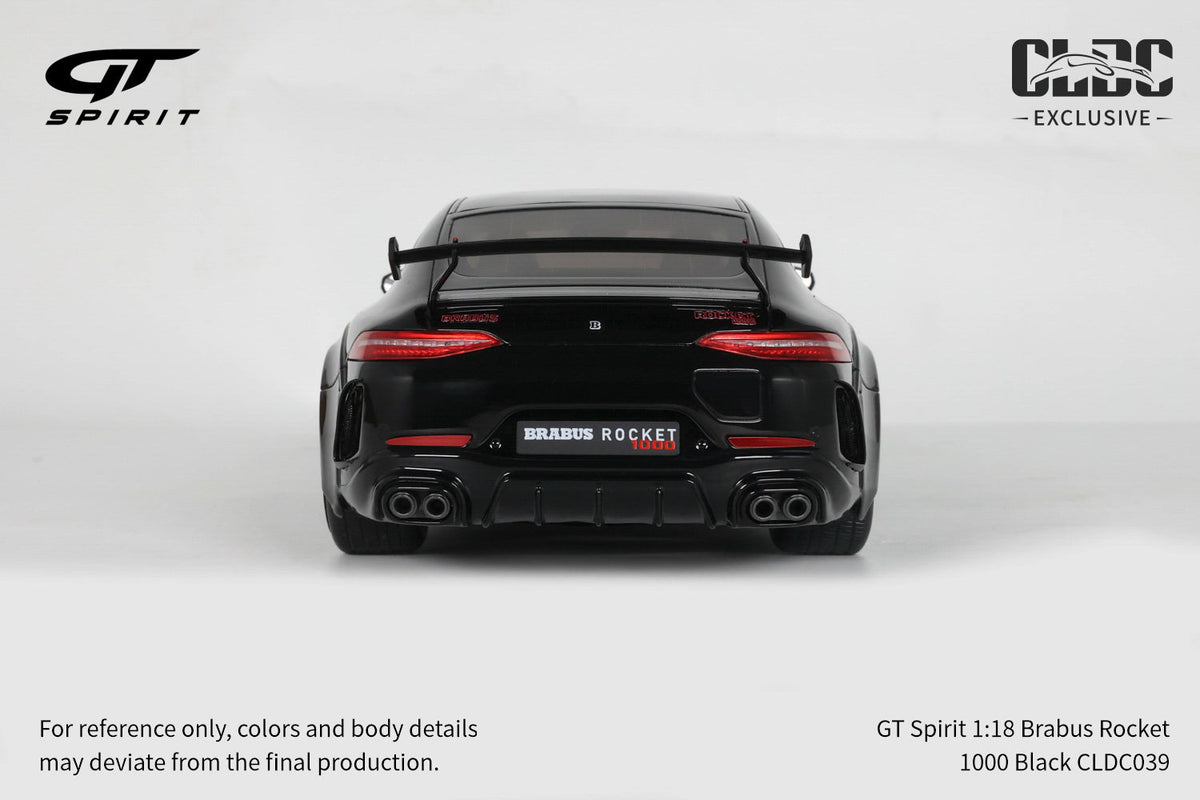 GT Spirit 1:18 BRABUS ROCKET 1000 BLACK CLDC039