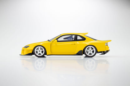 Kyosho 1:18 Nissan Silvia S15 Khyzyl Saleem (Yellow) KSR18066Y