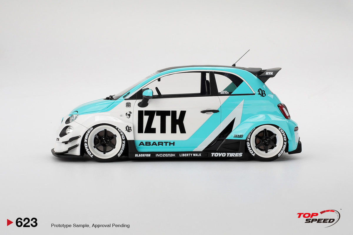 Topspeed 1:18 Abarth 595 LB-WORKS x Abas Works IZTK TS0623
