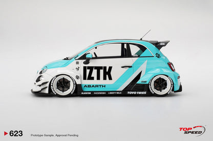 Topspeed 1:18 Abarth 595 LB-WORKS x Abas Works IZTK TS0623