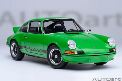 AUTOart 1:18 Porsche 911 Carrera 2.7 RS Viper Green/Black Stripes 78034