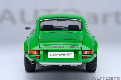 AUTOart 1:18 Porsche 911 Carrera 2.7 RS Viper Green/Black Stripes 78034