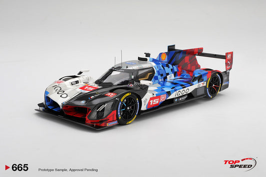 [Preorder] Topspeed 1:18 BMW M Hybrid V8 #15 BMW M TEAM WRT 2025 Le Mans 24 Hrs TS0665