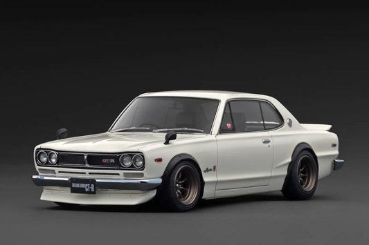 [Preorder] Ignition Model 1:18 Nissan Skyline 2000 GT-R (KPGC10) White Ivory IG4033