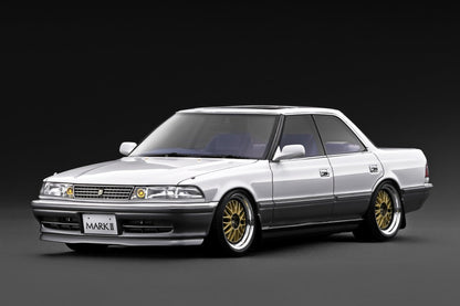 [Preorder] Ignition Model 1:18 TOYOTA MARKⅡ2.5 GT TWIN turbo (JZX81) Pearl White / Silver IG3856