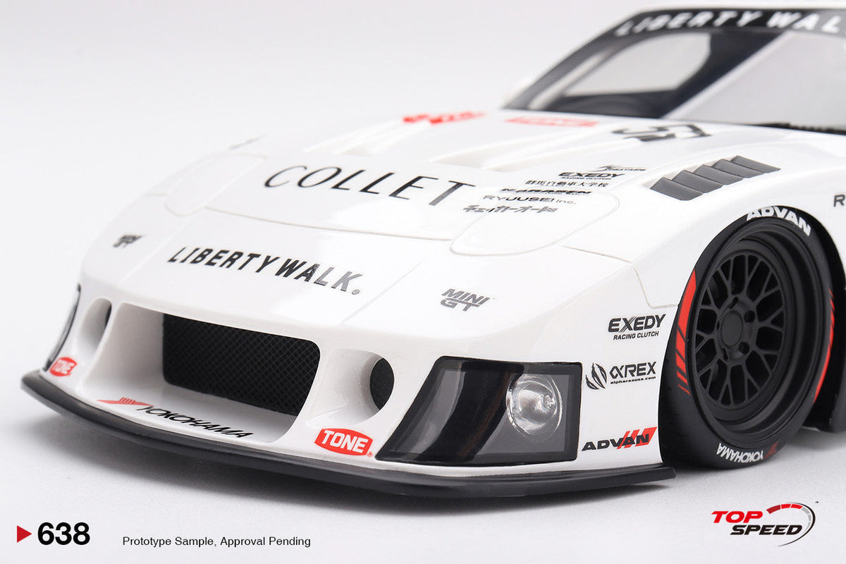 [Preorder] Topspeed 1:18 Mazda RX-7 LB-Hinomaru TS0638