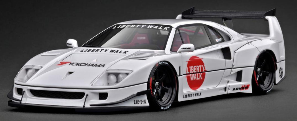 Ignition Model 1:18 LB-Works Ferrari F40 White IG3752