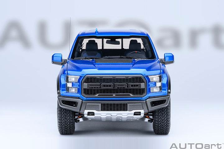 AUTOart 1:18 Ford F-150 Raptor Supercrew 2019 Velocity Blue 72949